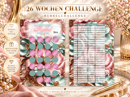 26 Wochen Rubbelchallenge