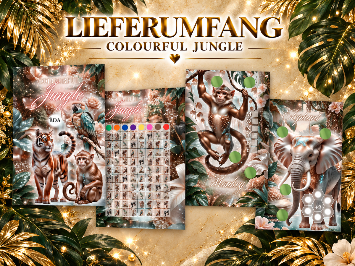 Colourful Jungle Challenge Bundle