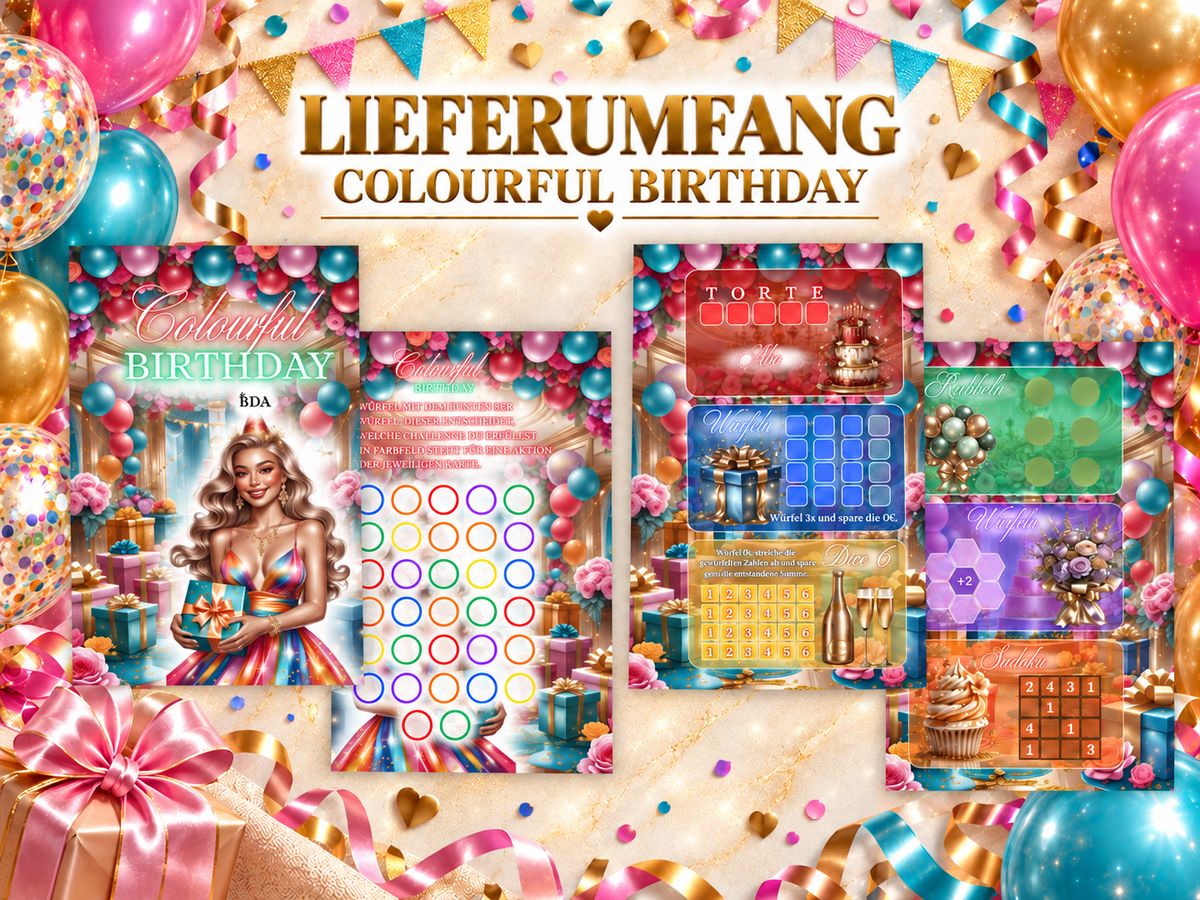 Colourful Birthday