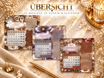 Tischkalender Flowers