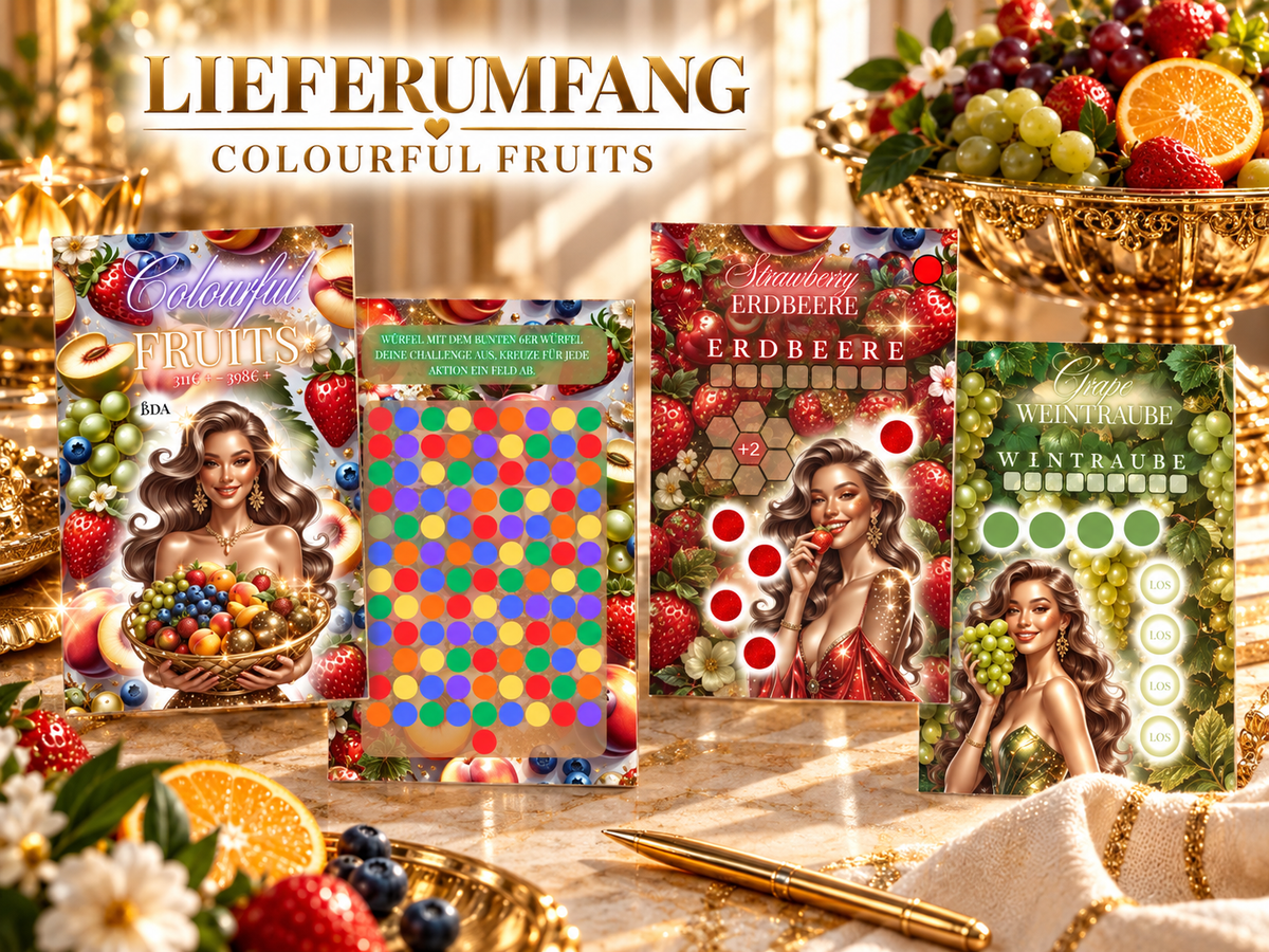 Colourful Fruits Challenge Bundle