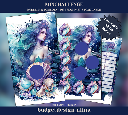 Blue Mermaid Mixchallenge