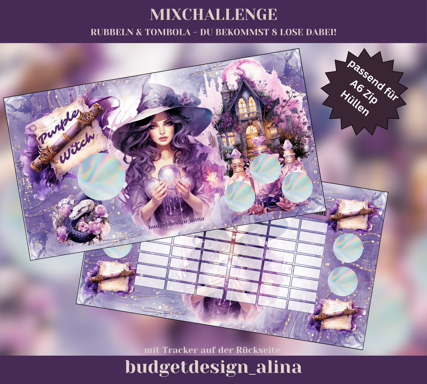 Purple Witch Mixchallenge