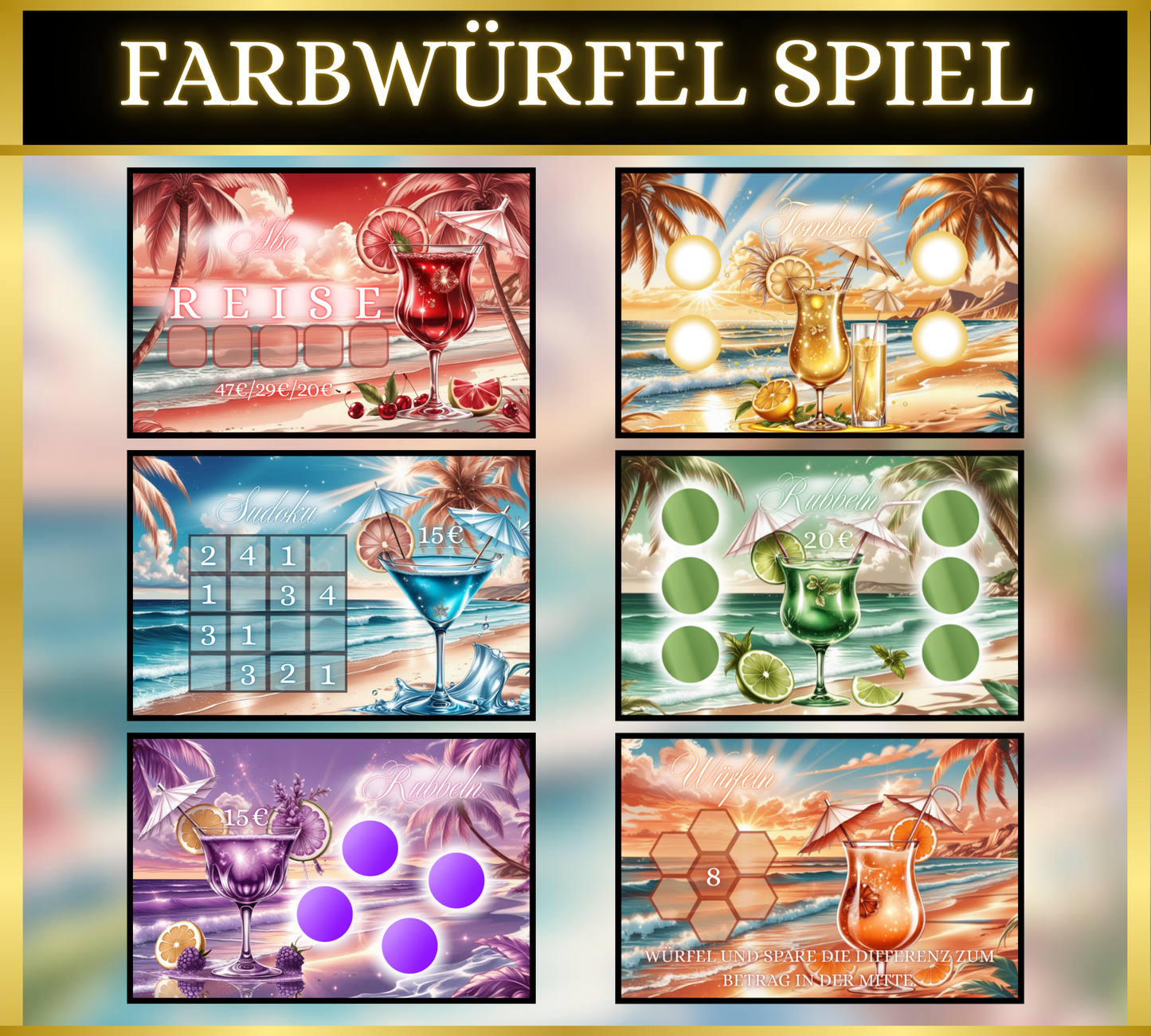 Colourful Holiday (komplett matt foliert)