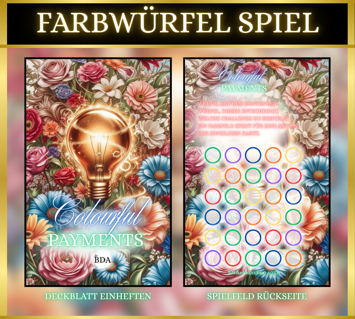 Colourful Payments (komplett matt foliert)
