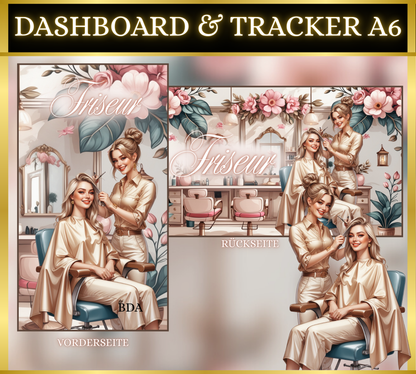 A6 Dashboard & Tracker MATT foliert - Friseur