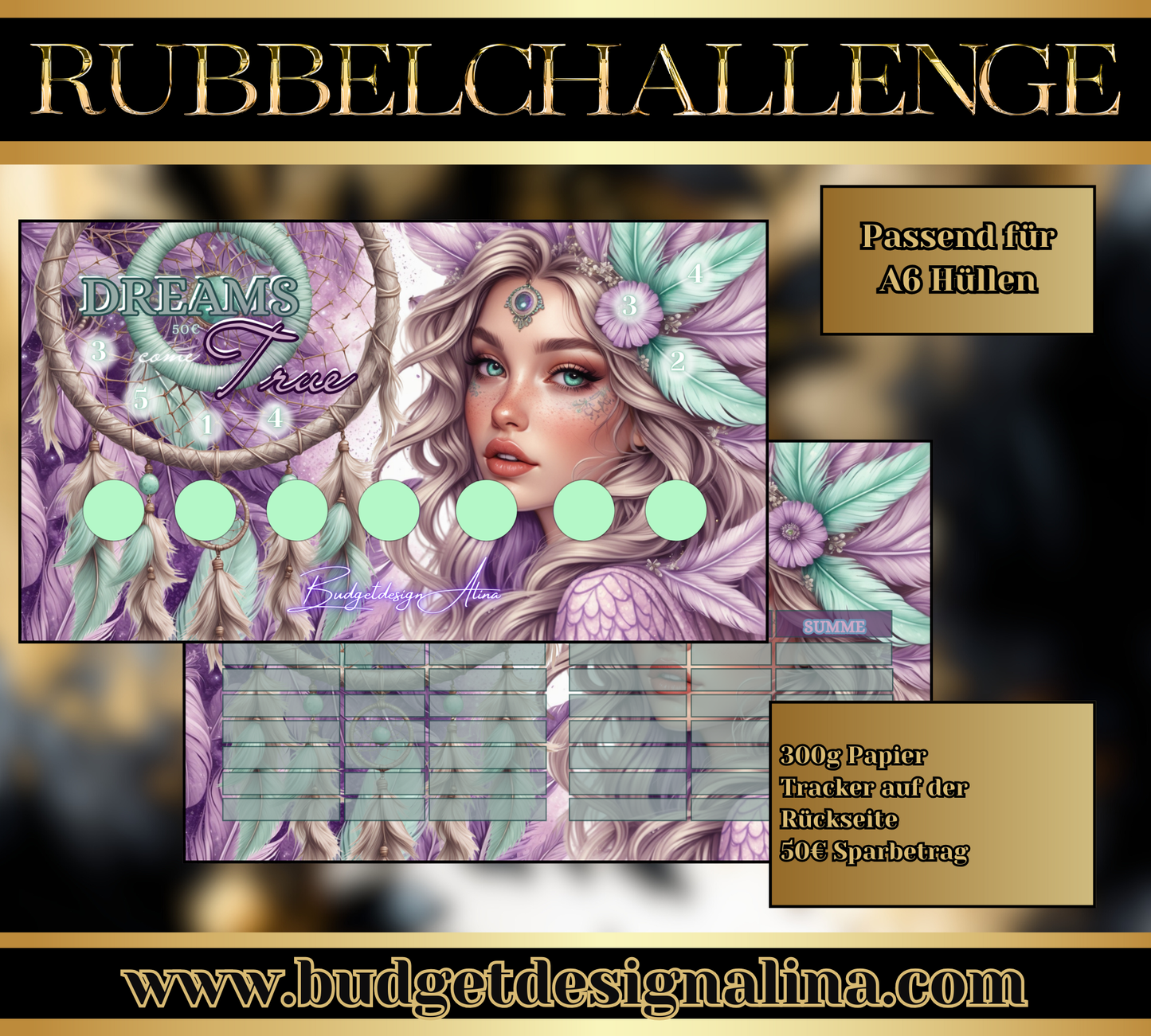 Dreams come true Rubbelchallenge