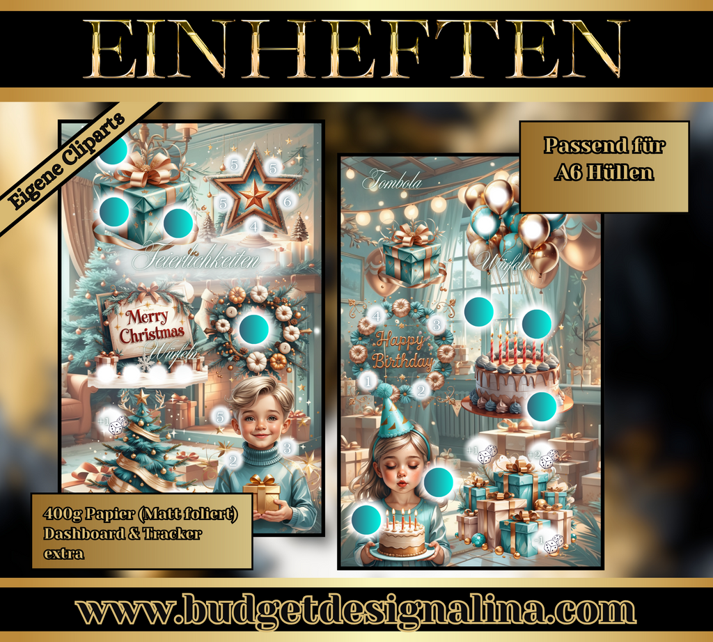 Feierlichkeiten - Mini Jahreschallenge/Einheftchallenge