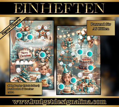 Feierlichkeiten - Mini Jahreschallenge/Einheftchallenge