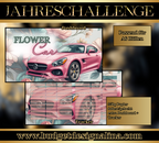 Flower Car - Mini Jahreschallenge/Einheftchallenge