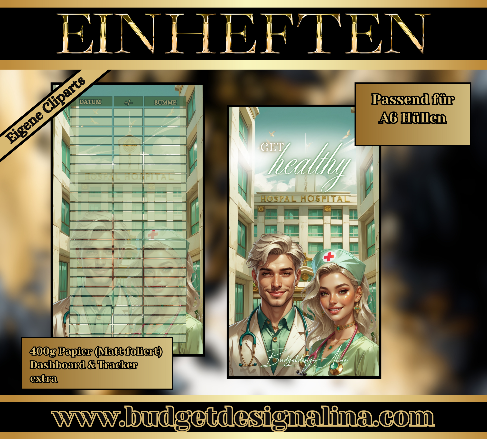 Get healthy - Mini Jahreschallenge/Einheftchallenge