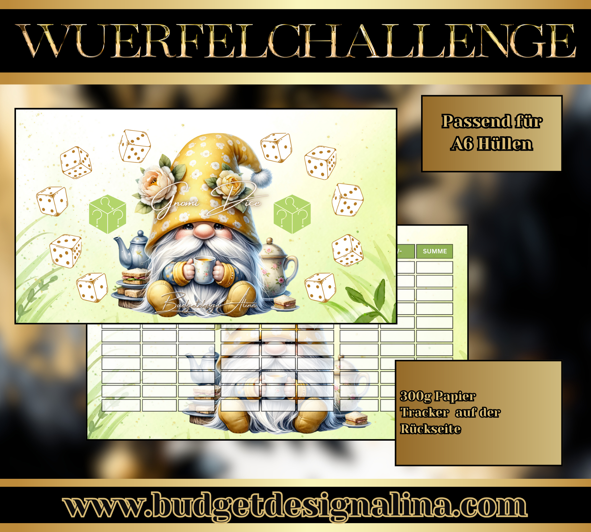 Gnomi Dice Würfelchallenge