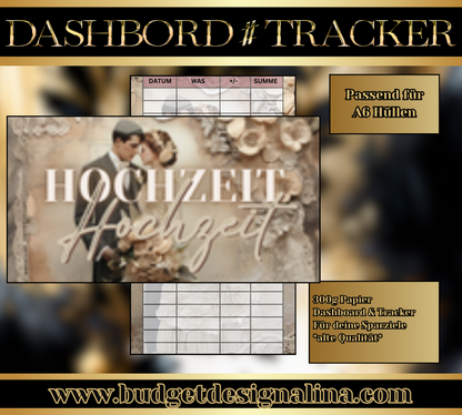 ABVERKAUF Dashboards & Tracker im Set für deine Sparziele