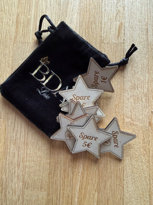 Nachaltige Lose aus Holz