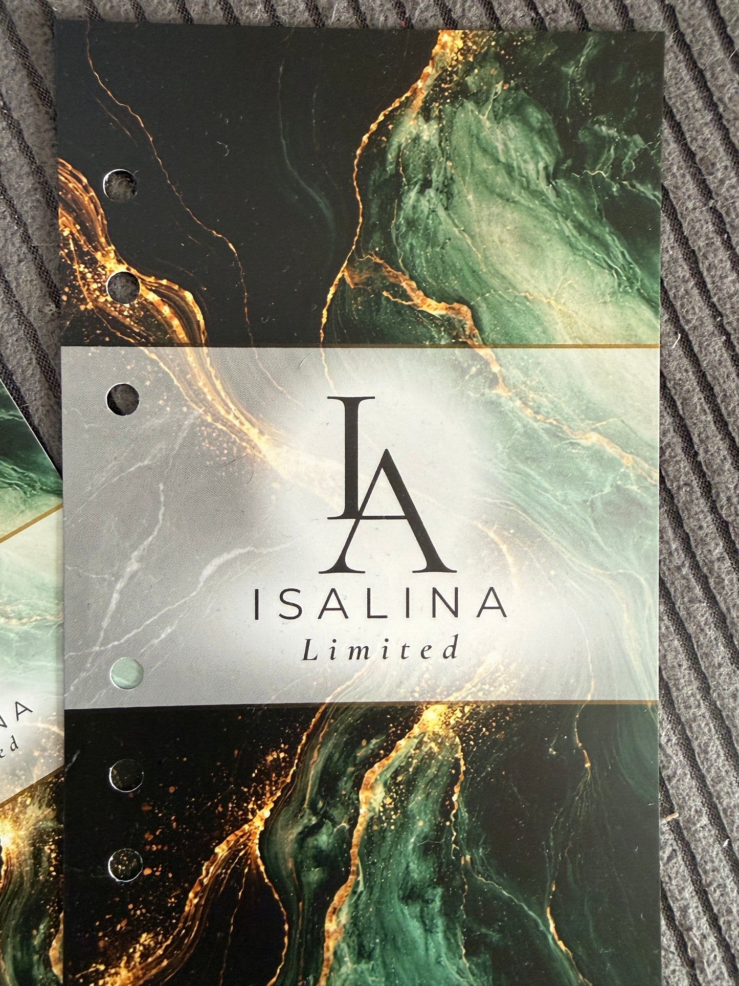 Isalina Deckblatt & Dashboard/Tracker