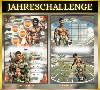 Jahreschallenge Hot Boys (zum einheften)