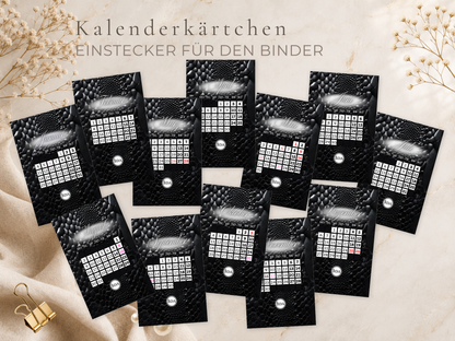 Kalenderkärtchen SNAKE