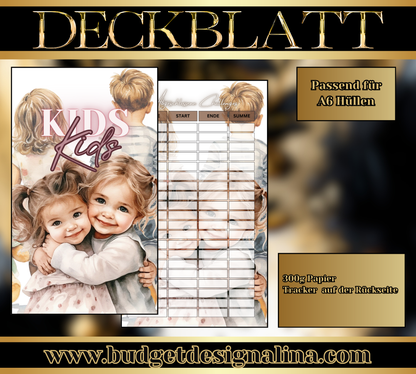 ABVERKAUF Deckblätter für deine Sparziele