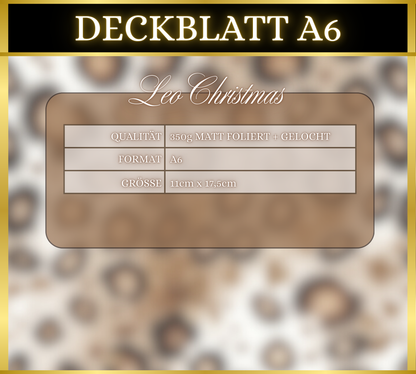 Leo Deckblatt (matt foliert) - Weihnachten