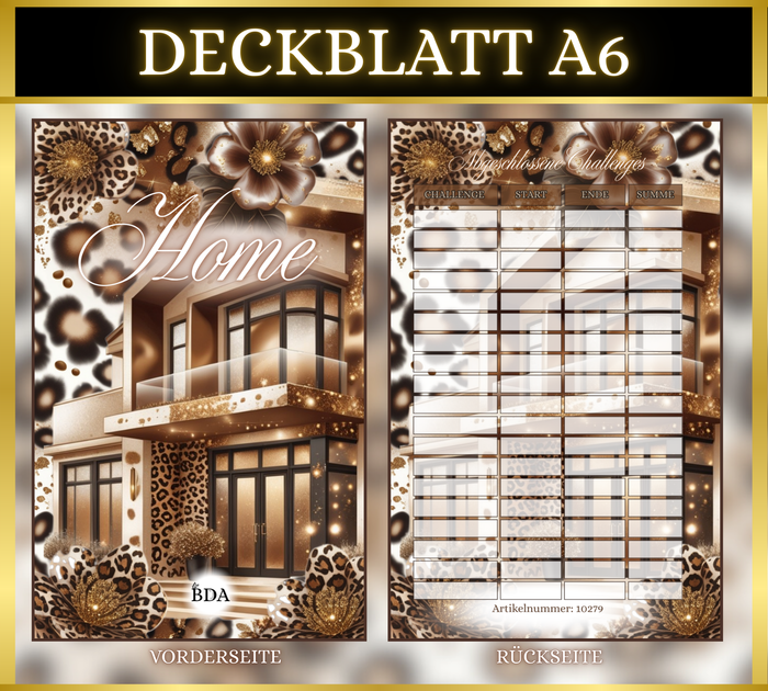 A6 Deckblatt MATT foliert - LEO Home
