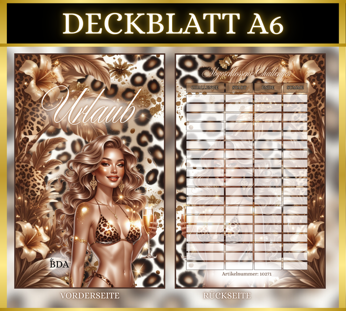 Leo Deckblatt (matt foliert) - Urlaub