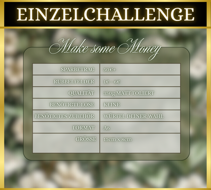 Make some Money - Einzelchallenge (matt foliert)