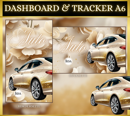 A6 Dashboard & Tracker MATT foliert - Mein Auto