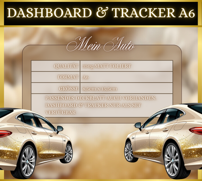 A6 Dashboard & Tracker MATT foliert - Mein Auto