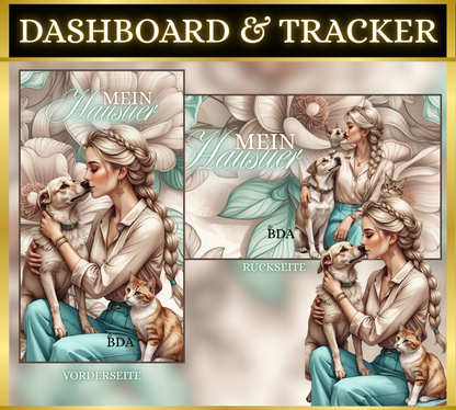 A6 Dashboard & Tracker MATT foliert - Mein Haustier