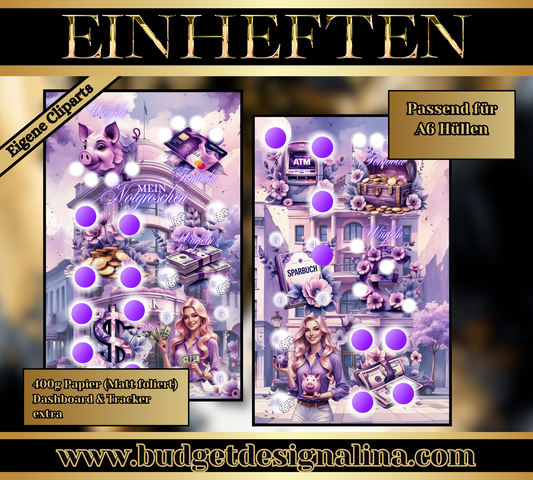 Mein Notgroschen - Mini Jahreschallenge/Einheftchallenge