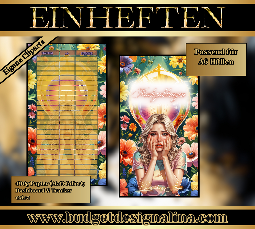 Nachzahlungen - Mini Jahreschallenge/Einheftchallenge