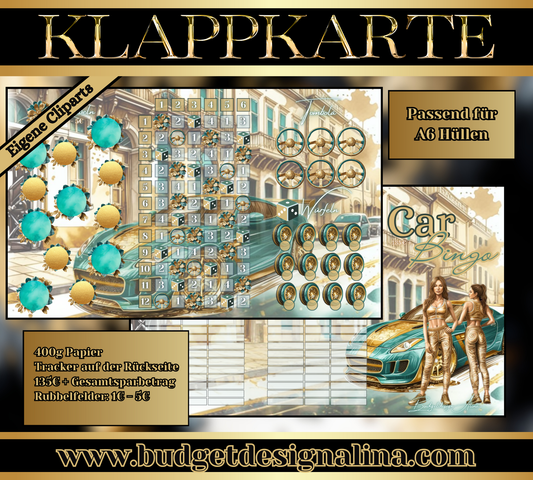 Carbingo 3er Klappkarte
