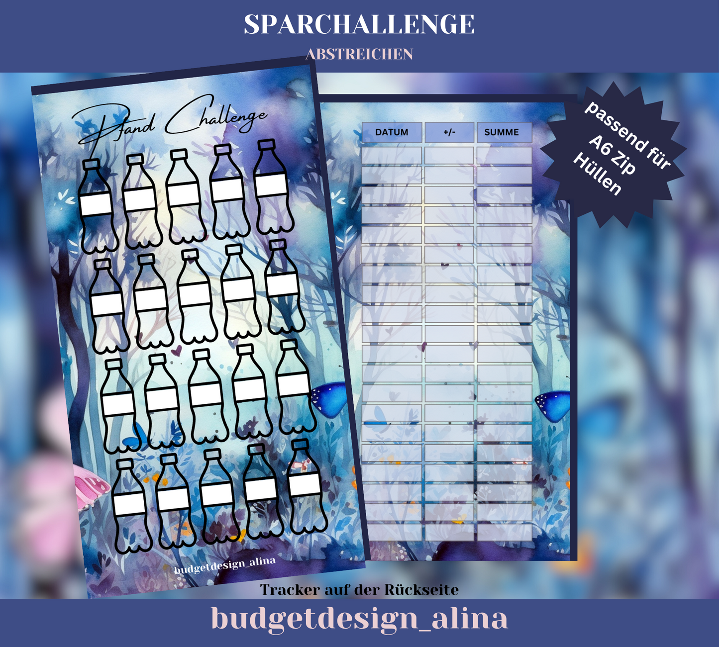 Pfand Sparchallenge