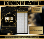 ABVERKAUF Deckblätter für deine Sparziele