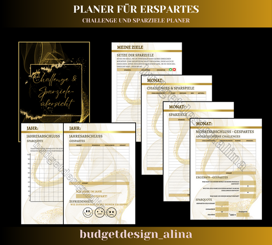 Challengeplaner mit Spiralbindung