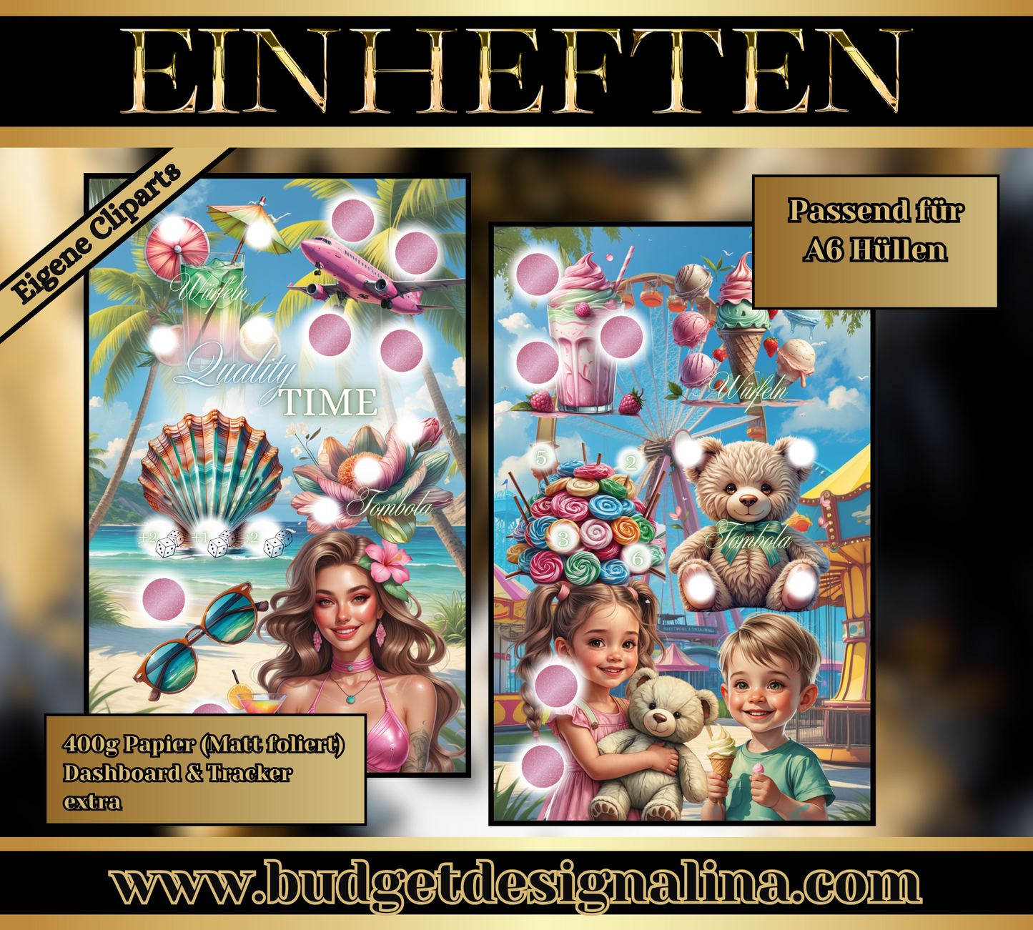 Quality Time - Mini Jahreschallenge/Einheftchallenge