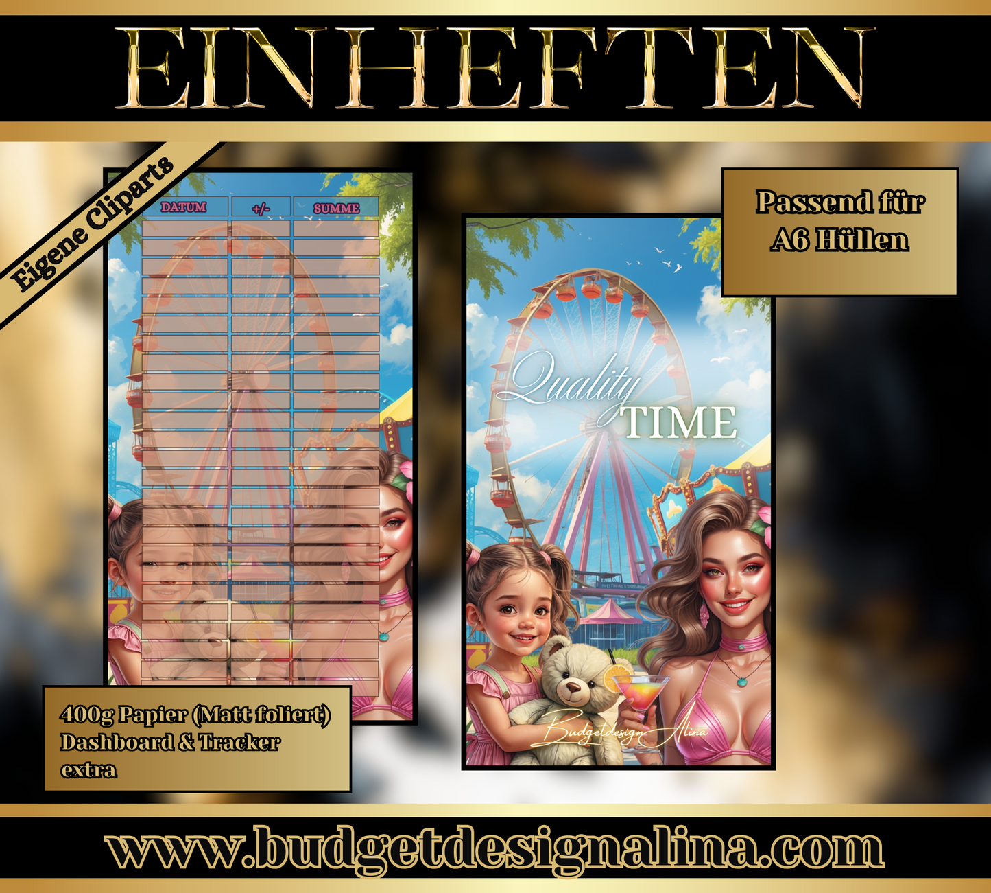 Quality Time - Mini Jahreschallenge/Einheftchallenge