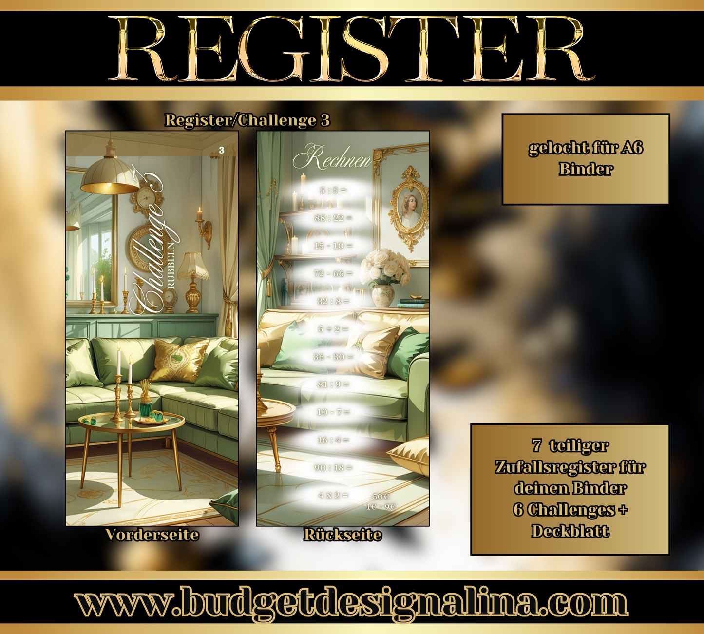 Register Challenges "Home"