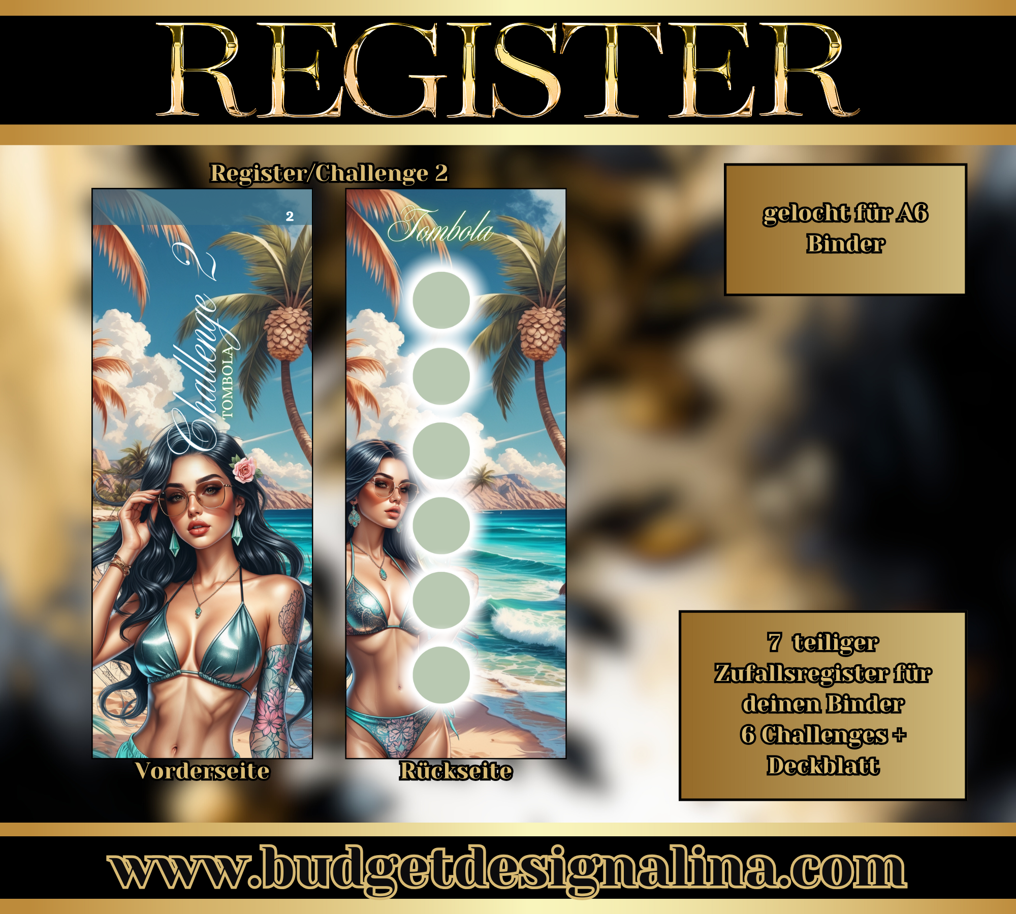 Register Challenges "Urlaub"