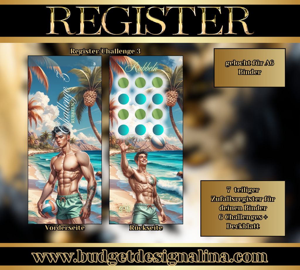 Register Challenges "Urlaub"