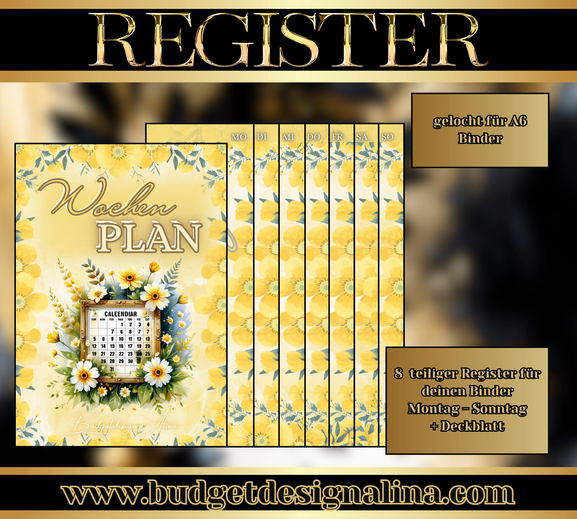 Register "Wochenplan"