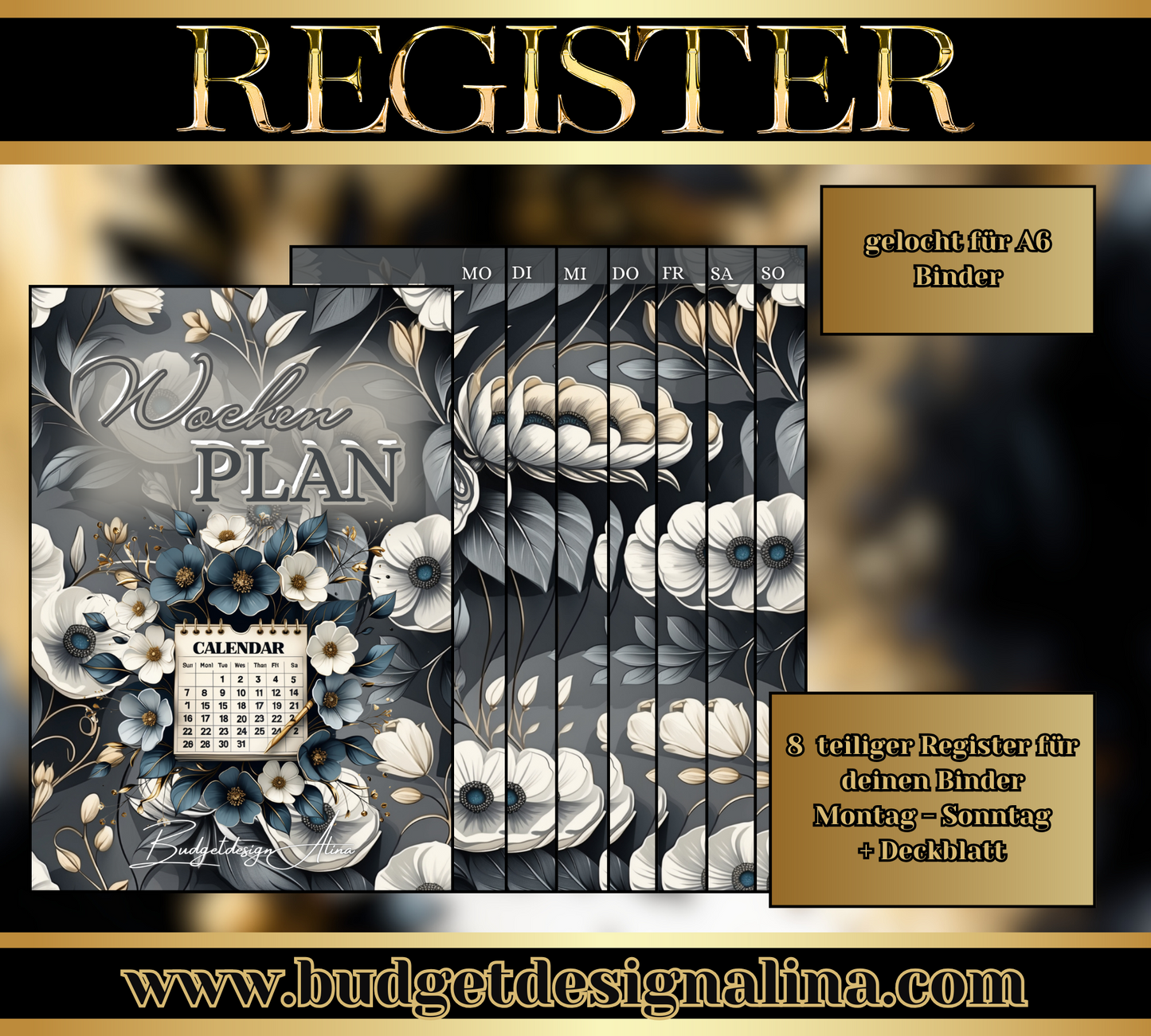 Register "Wochenplan"