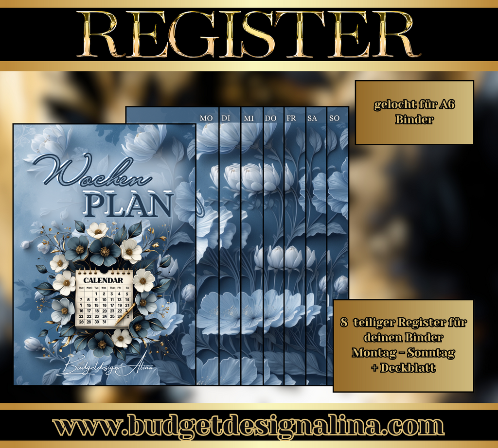 Register "Wochenplan"