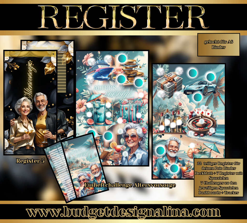 Registerset "Prio" inkl. 7 Challenges