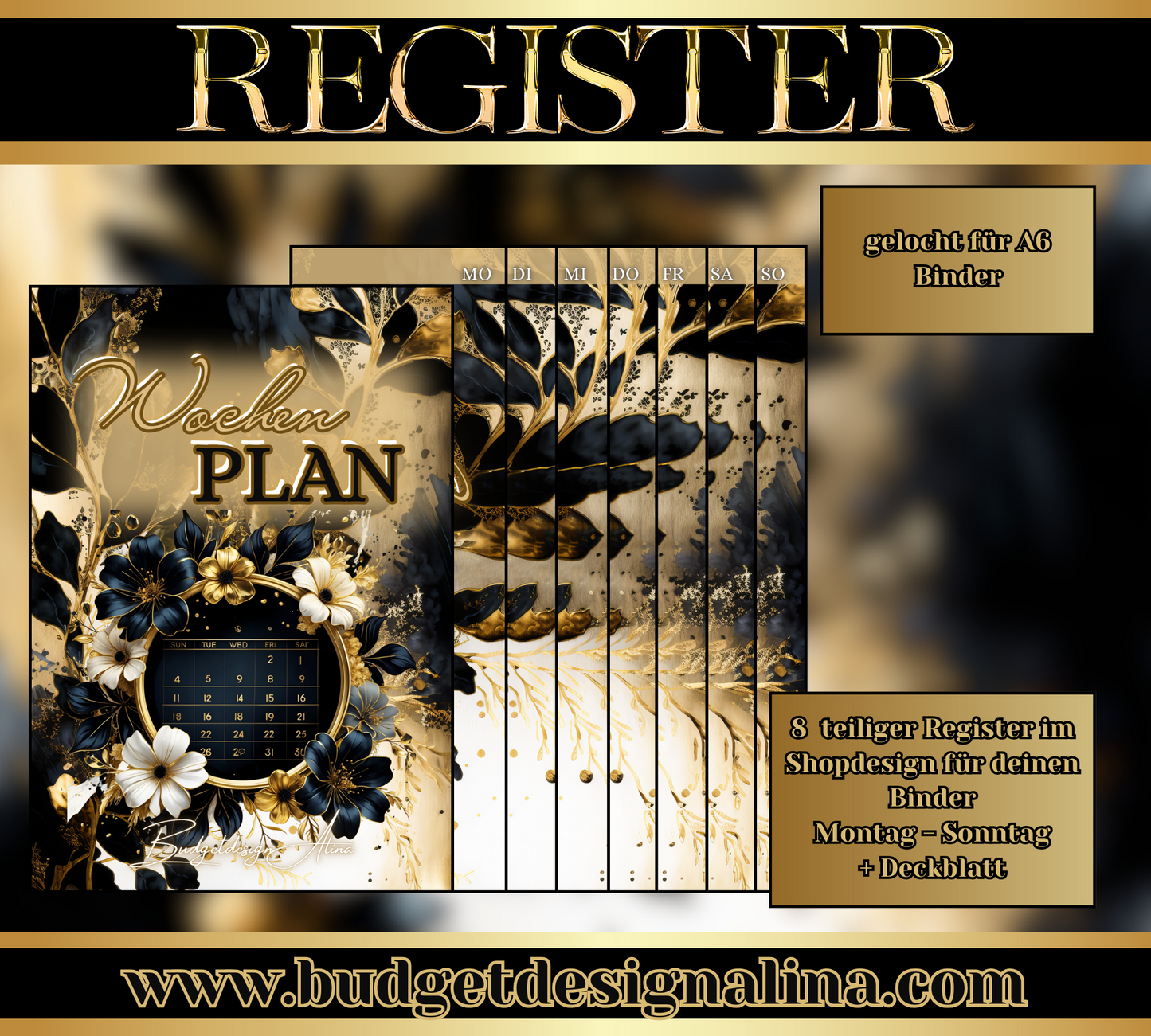 Register "Wochenplan"