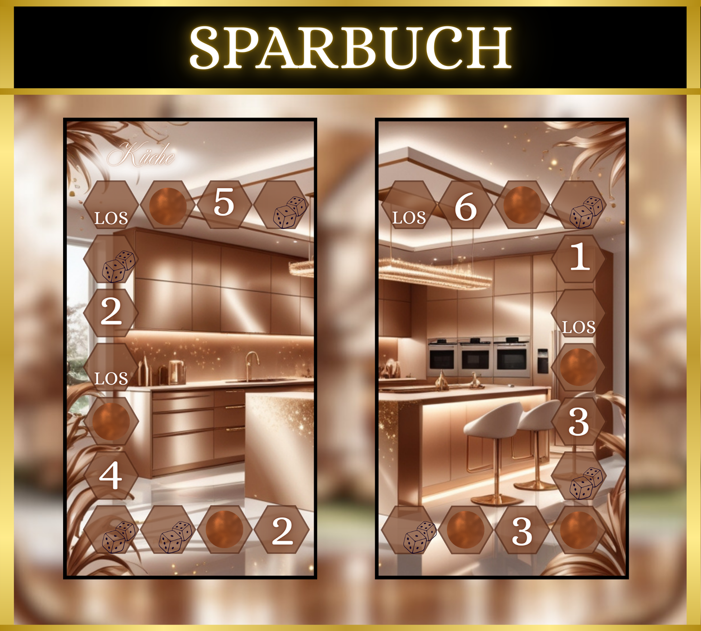 Sparbuch Home (matt foliert)