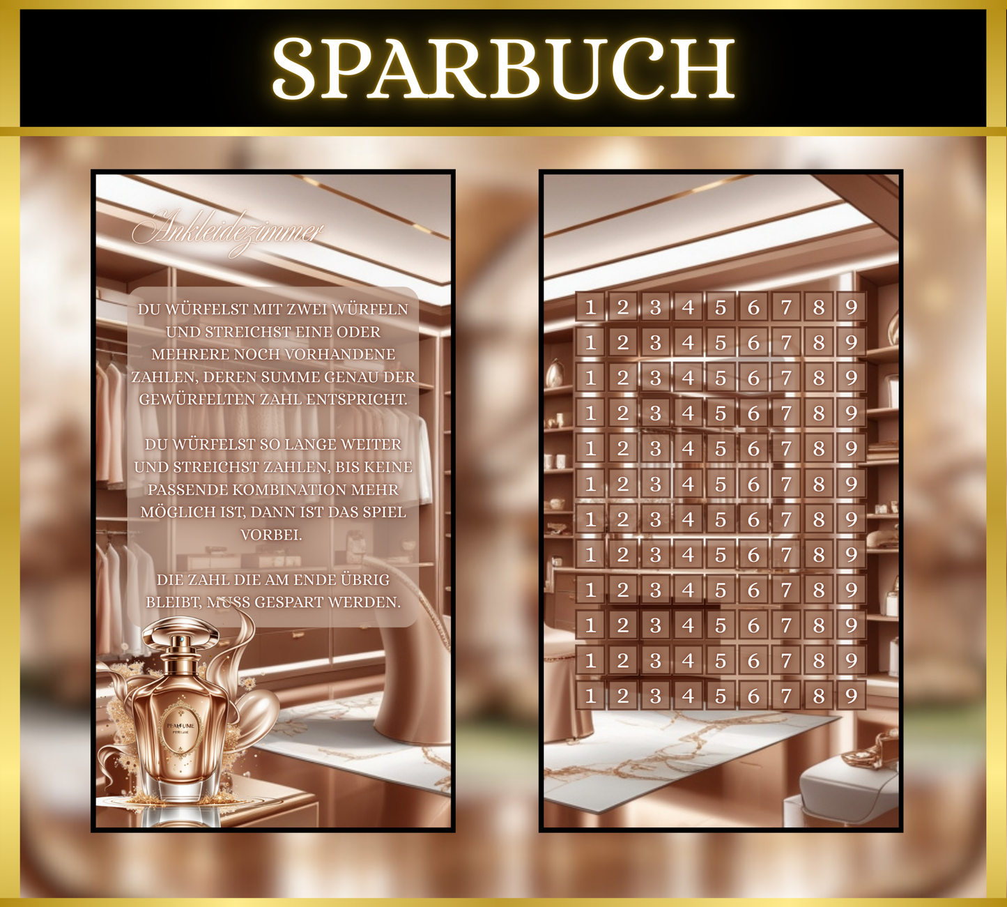 Sparbuch Home (matt foliert)