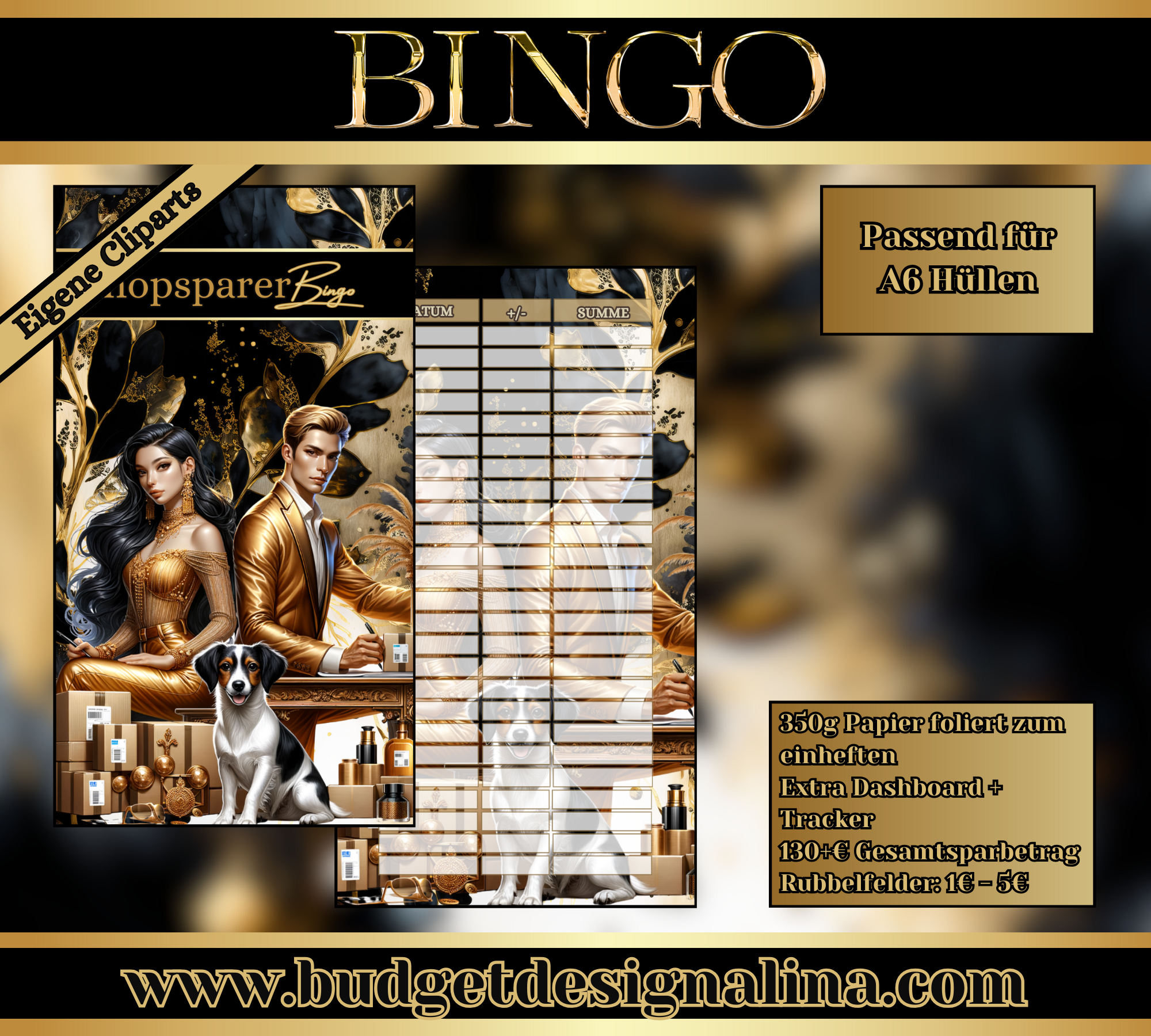 Shop Sparer Bingo zum einheften