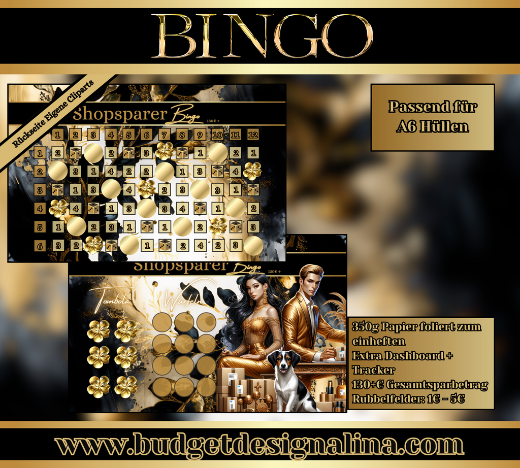 Shop Sparer Bingo zum einheften
