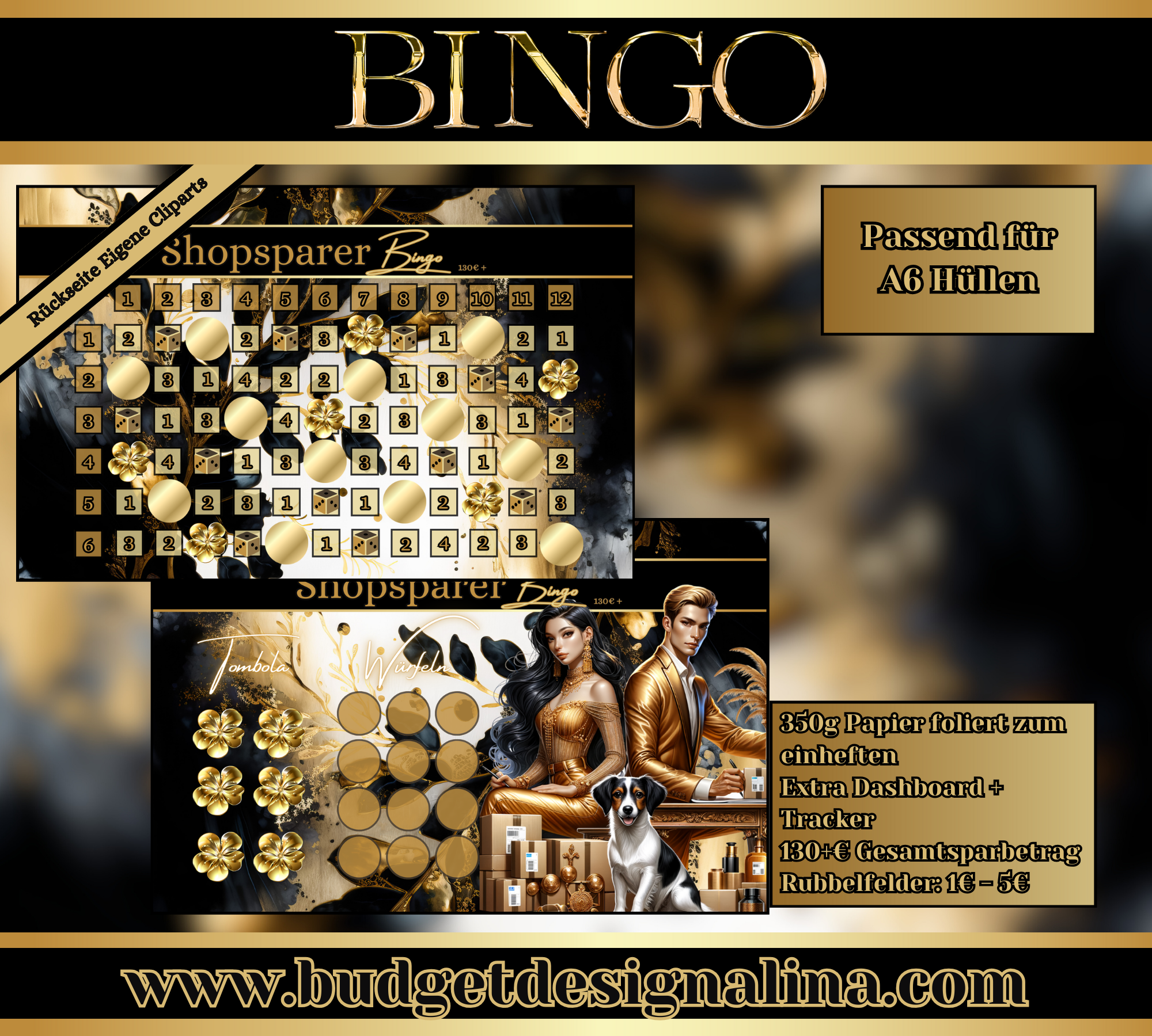 Shop Sparer Bingo zum einheften